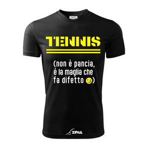 T-Shirt Cotone TENNIS - PANCIA - Zena Padel