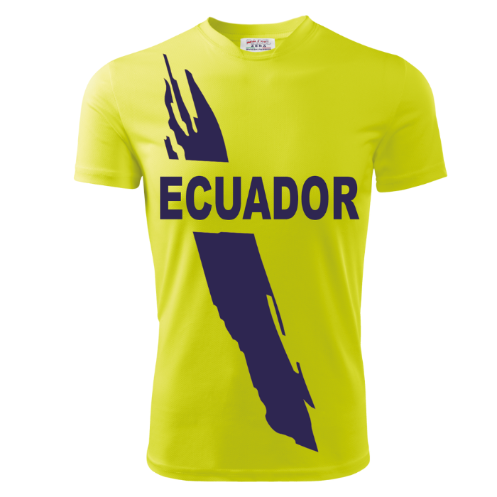 T-Shirt ECUADOR Stripe - Zena Padel