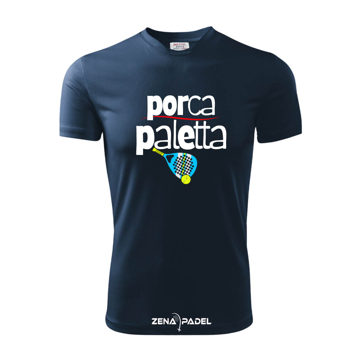 T-Shirt Cotone PORCA PALETTA Padel