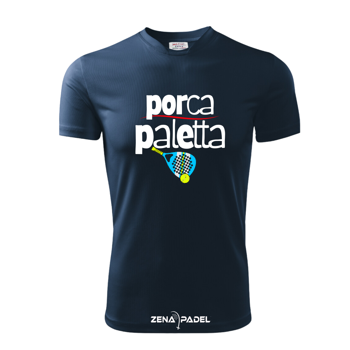 T-Shirt Cotone P*RCA PALETTA Padel - Zena Padel