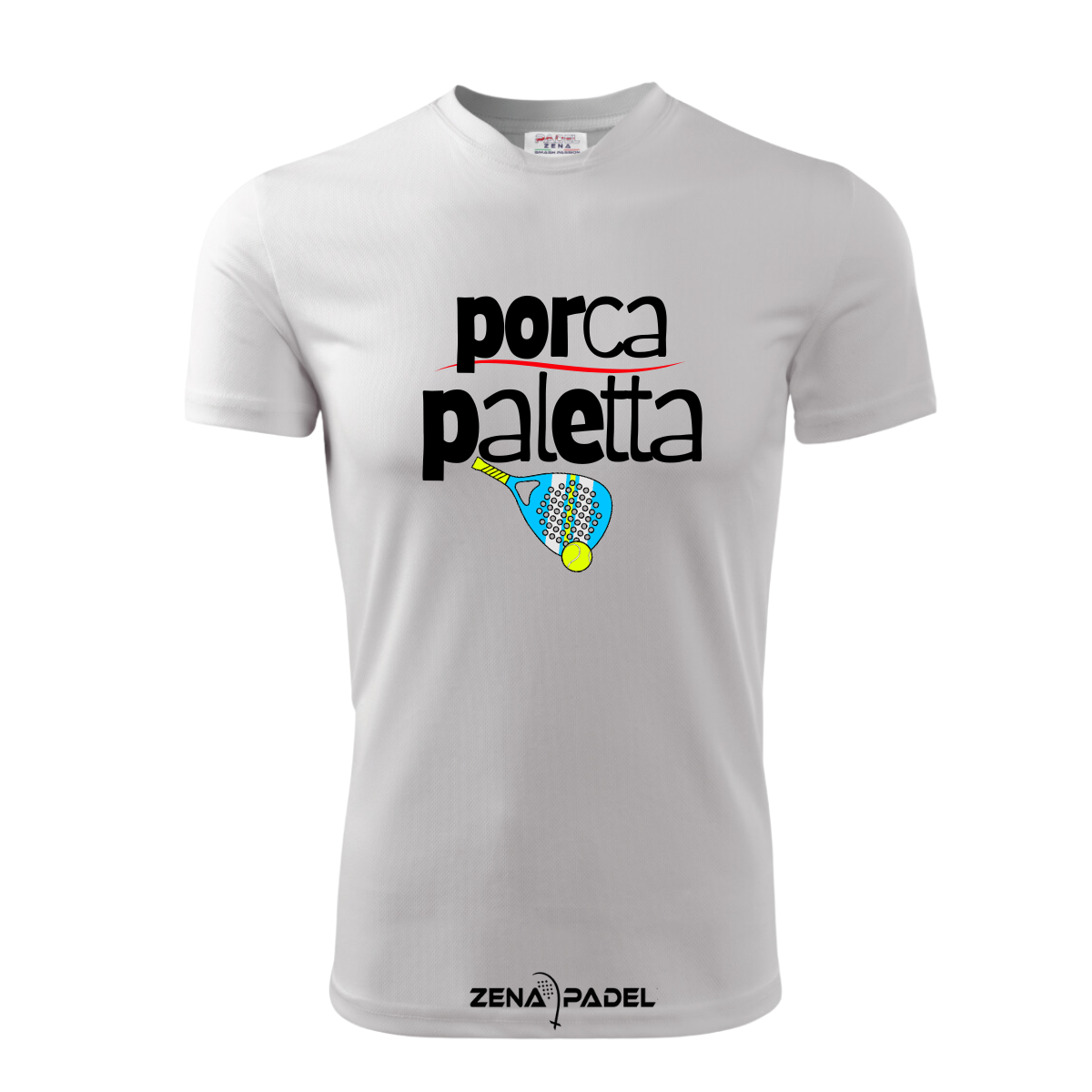 T-Shirt Cotone P*RCA PALETTA Padel - Zena Padel