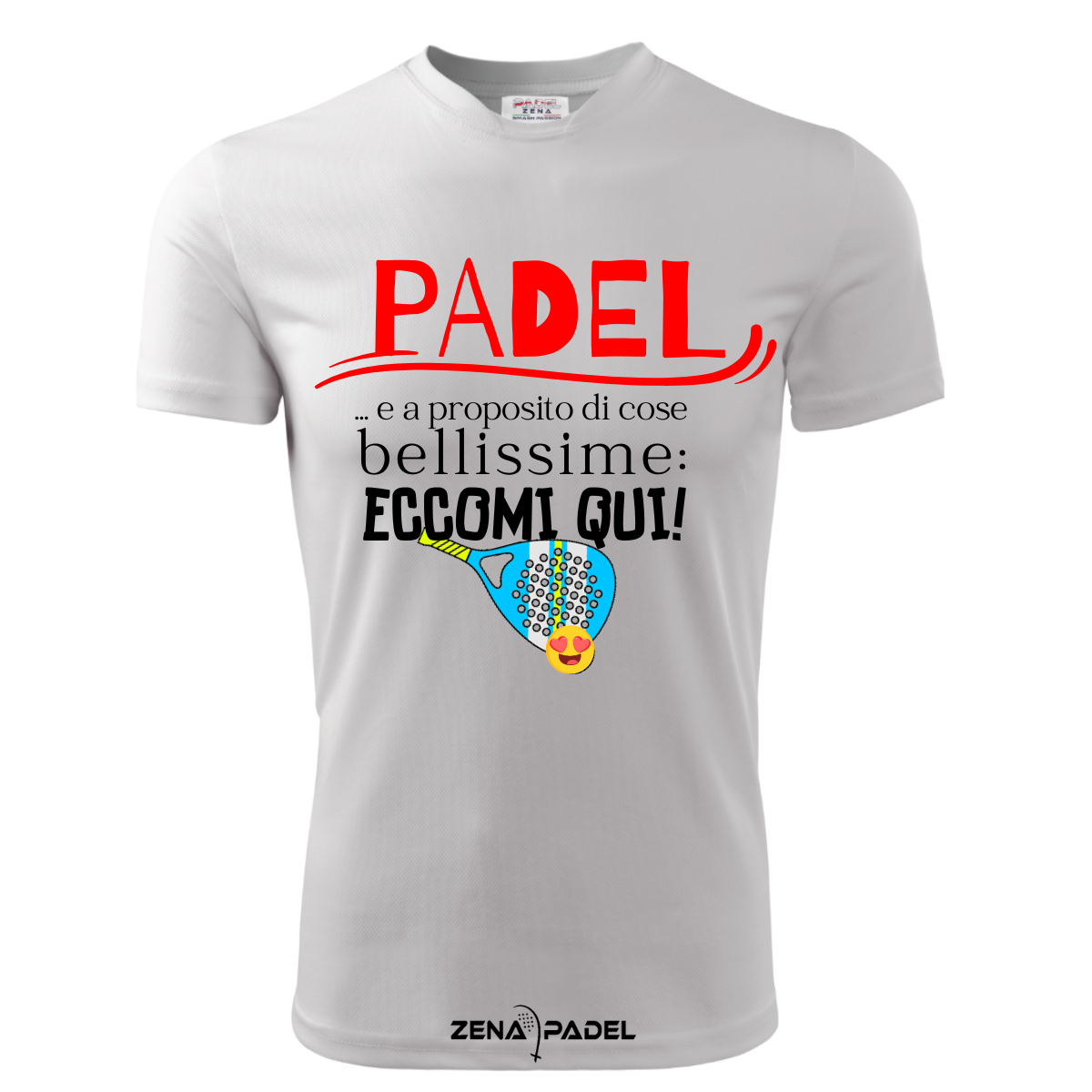 T-Shirt Cotone COSE BELLISSIME Padel - Zena Padel