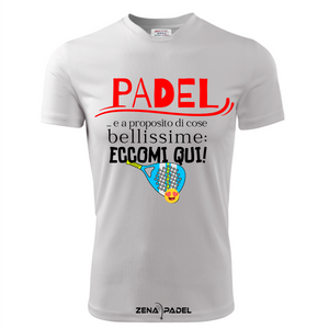 T-Shirt Cotone COSE BELLISSIME Padel - Zena Padel