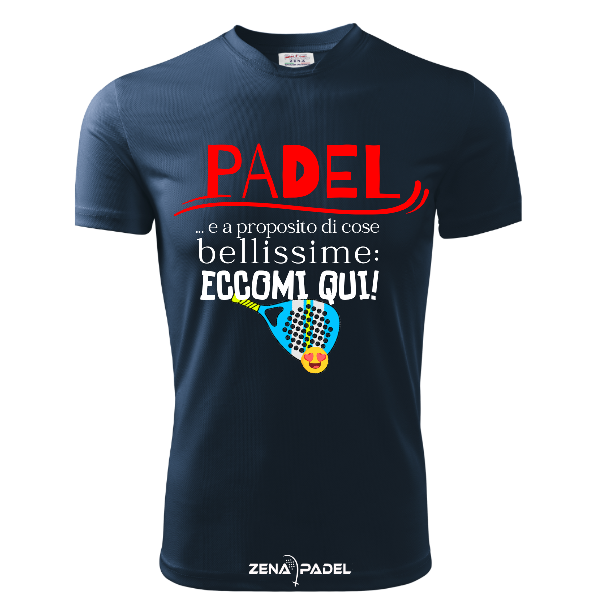 T-Shirt Cotone COSE BELLISSIME Padel - Zena Padel