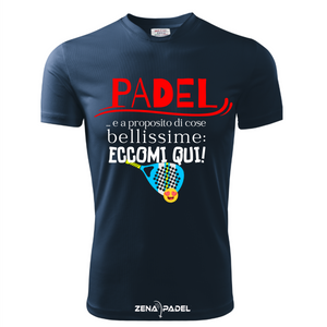 T-Shirt Cotone COSE BELLISSIME Padel - Zena Padel