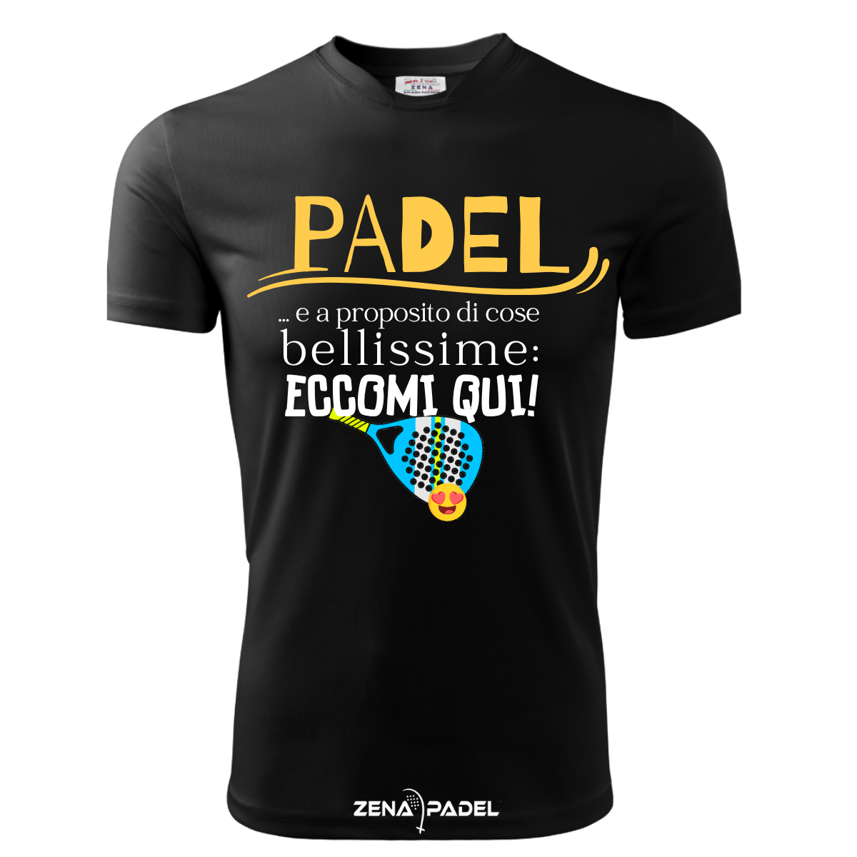 T-Shirt Cotone COSE BELLISSIME Padel - Zena Padel