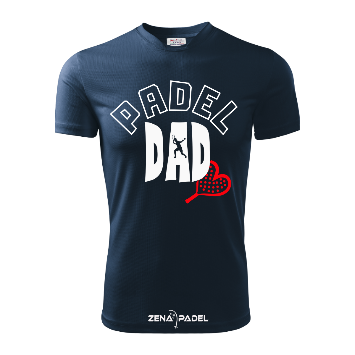 T-Shirt Cotone PADEL DAD - Zena Padel