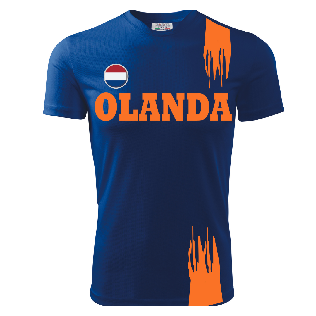 T-Shirt EUROPEI OLANDA - Zena Padel