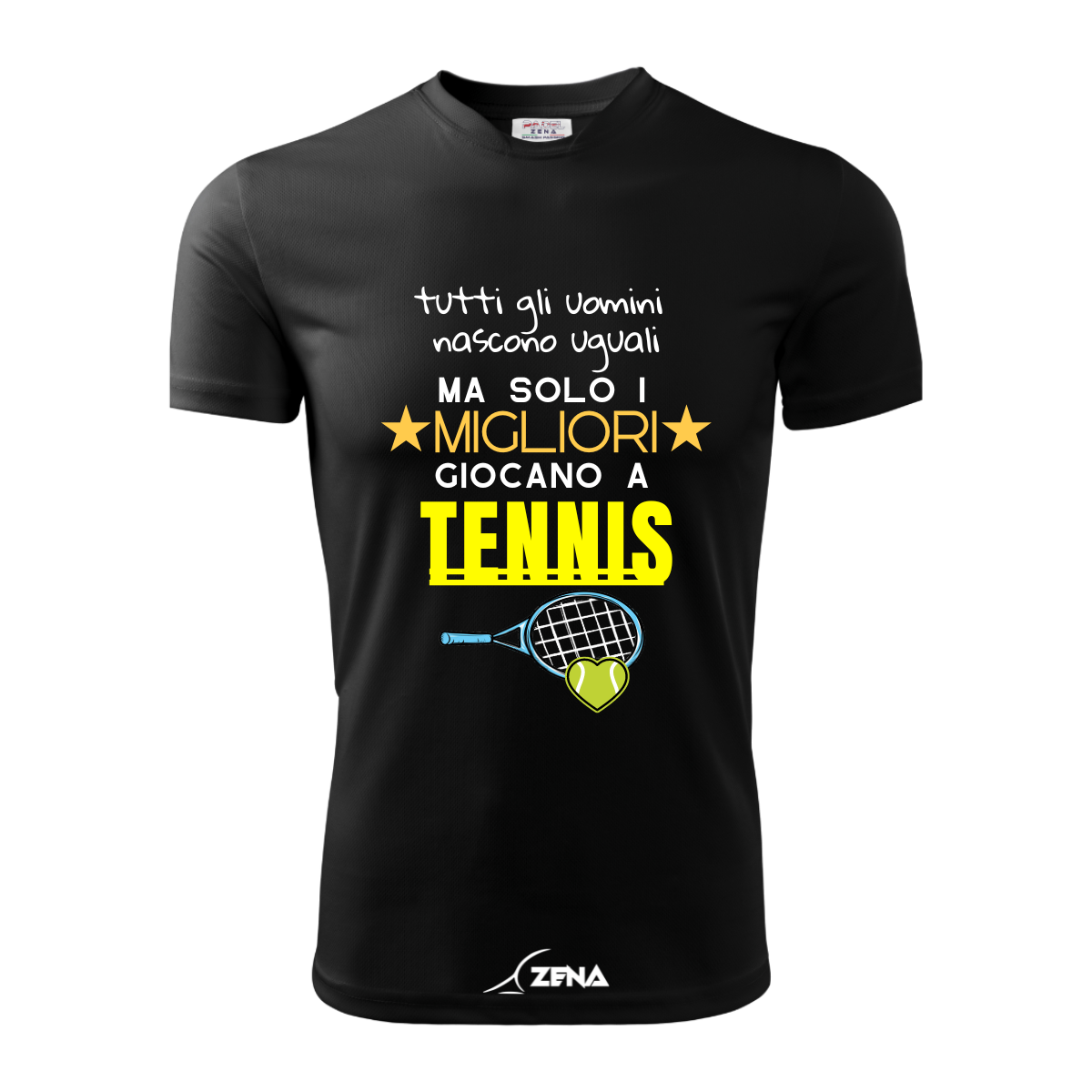 T Shirt Cotone TENNIS MIGLIORI Zena Padel