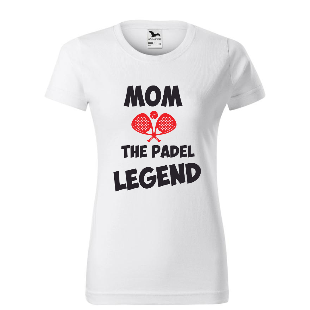 T-Shirt Cotone PADEL LEGEND - Zena Padel