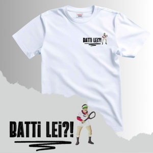 T-Shirt Cotone Ricamata BATTI LEI - Zena Padel