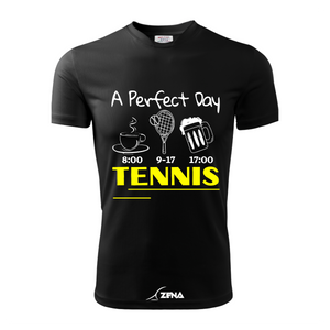 T-Shirt Cotone TENNIS - PERFECT DAY - Zena Padel