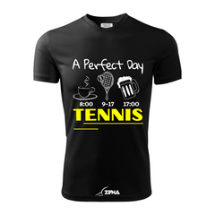 T-Shirt Cotone TENNIS - PERFECT DAY - Zena Padel