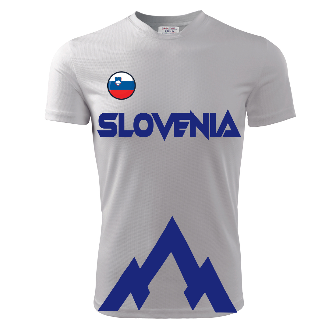 T-Shirt EUROPEI SLOVENIA - Zena Padel