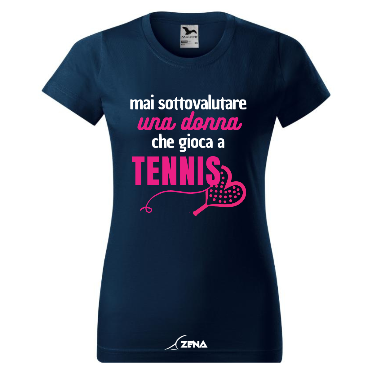 T-Shirt Cotone DONNA TENNIS - MAI SOTTOVALURE (Donna) - Zena Padel