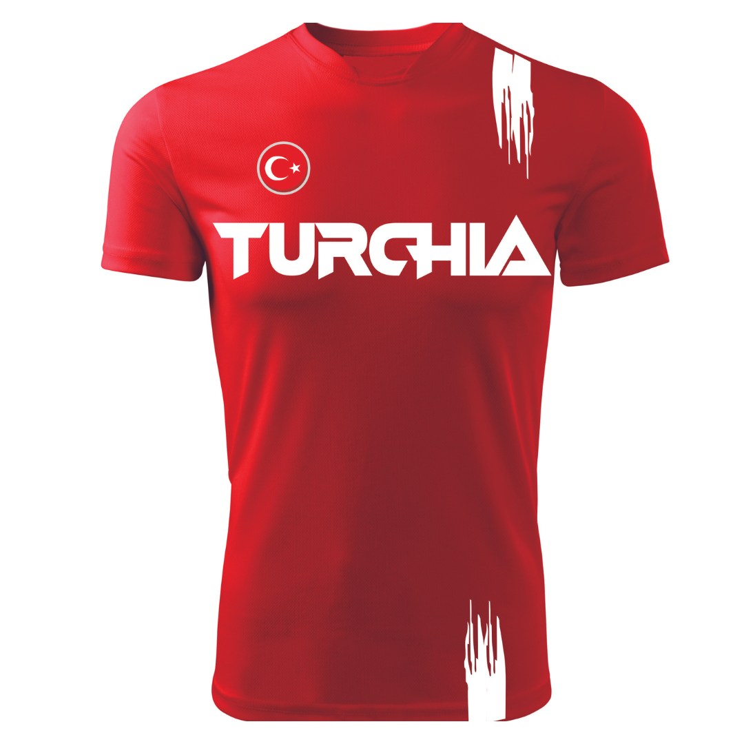 T-Shirt EUROPEI TURCHIA - Zena Padel