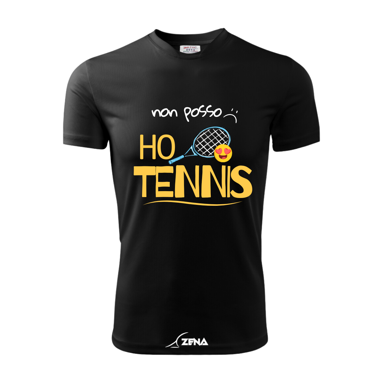 T-Shirt Cotone TENNIS - NON POSSO - Zena Padel