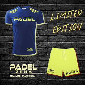 Kit PREMIUM - Optical - Nero&Royal+GialloFluo - Zena Padel