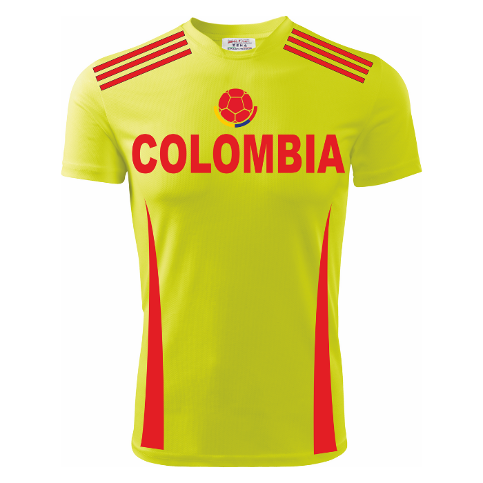 T-Shirt COLOMBIA Vertical - Zena Padel