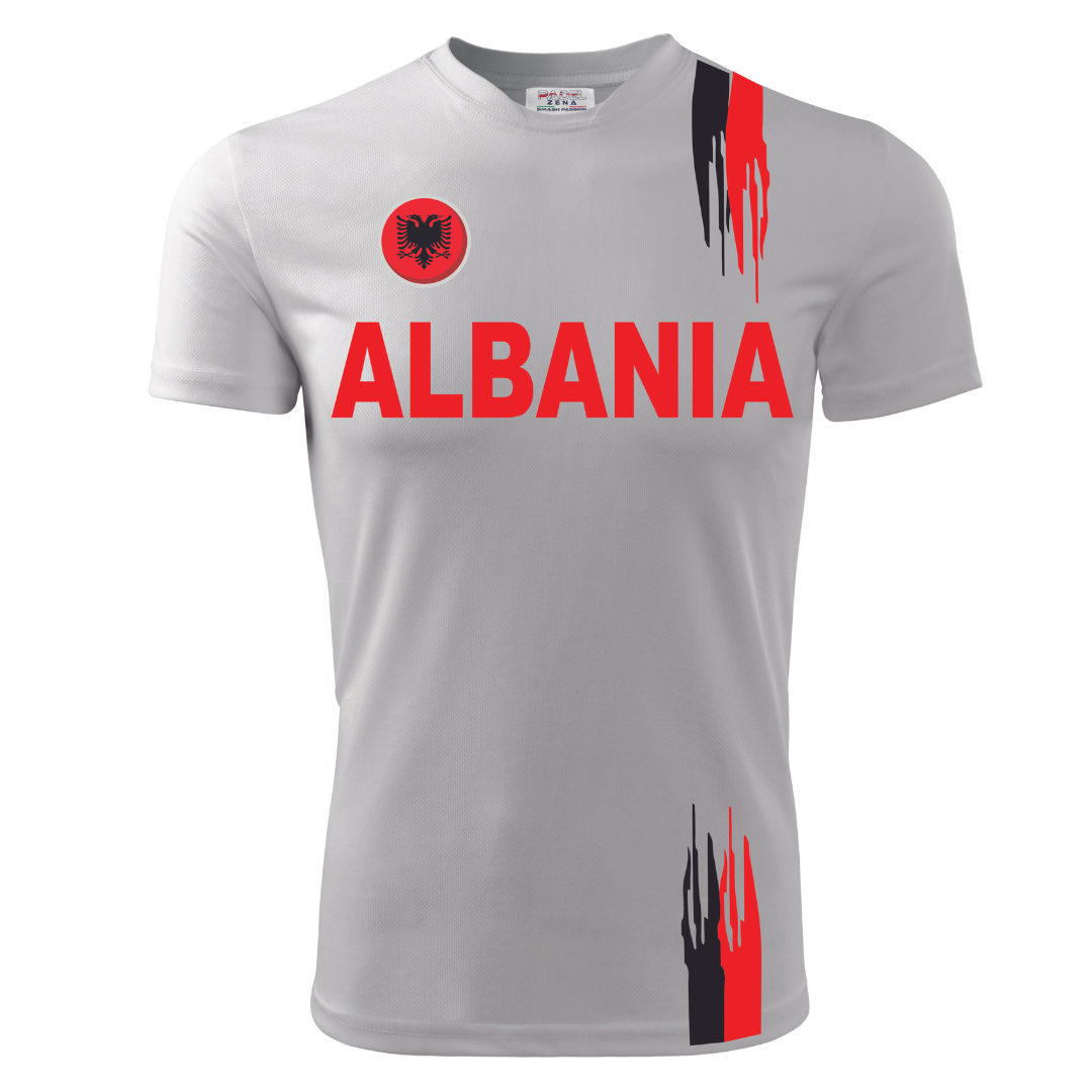 T-Shirt EUROPEI ALBANIA (BIMBO) - Zena Padel