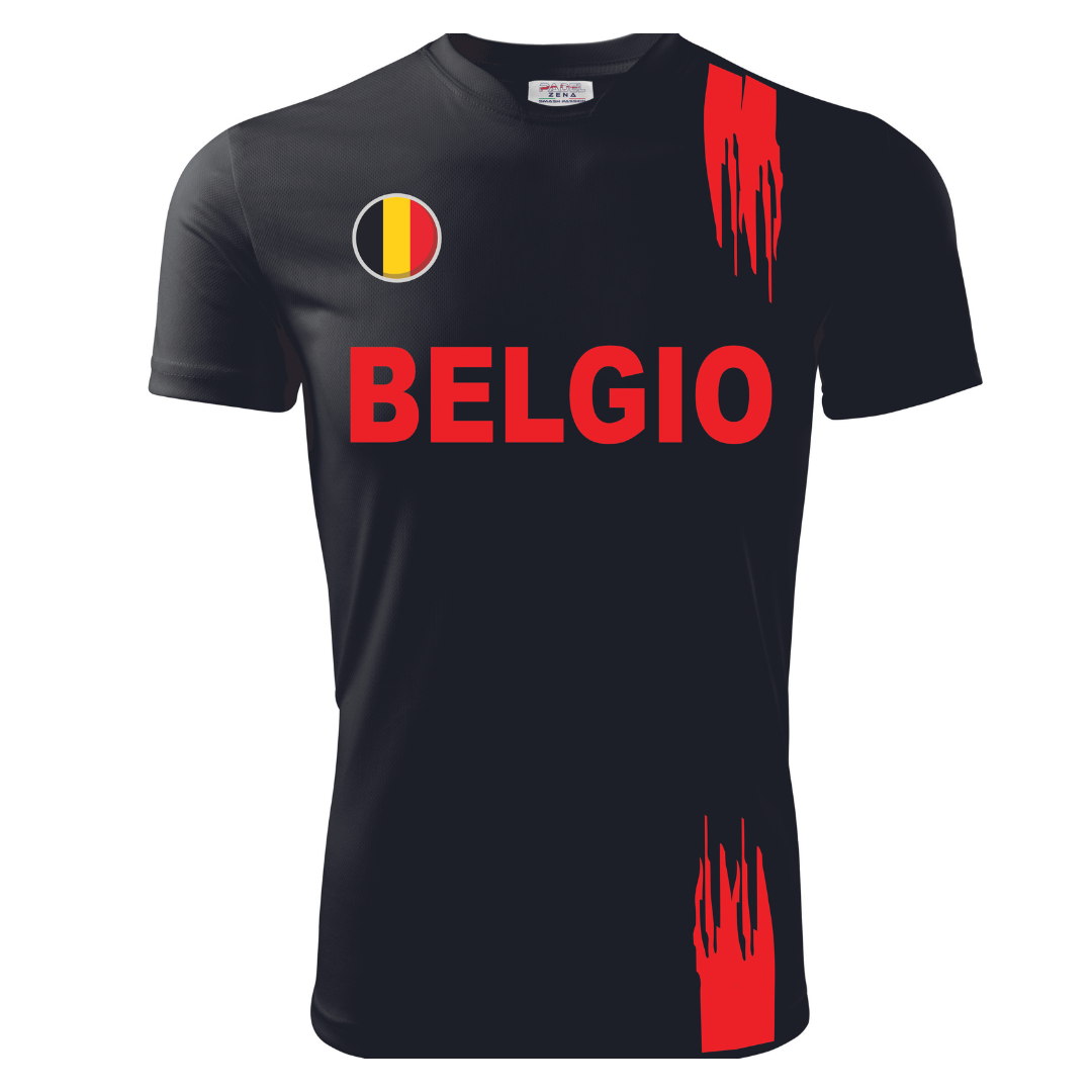 T-Shirt EUROPEI BELGIO - Zena Padel