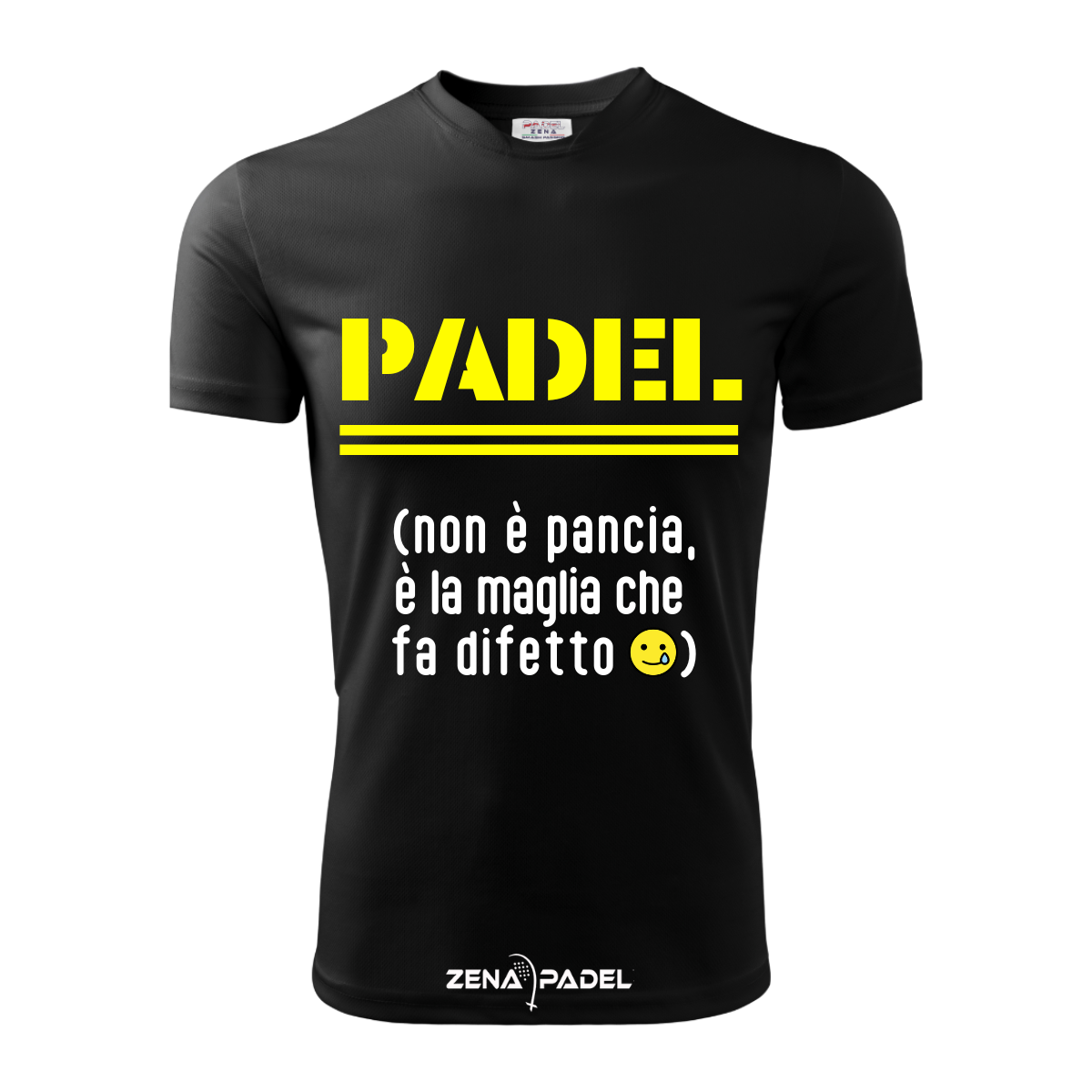 T-Shirt Tecnica PANCIA Padel - Zena Padel