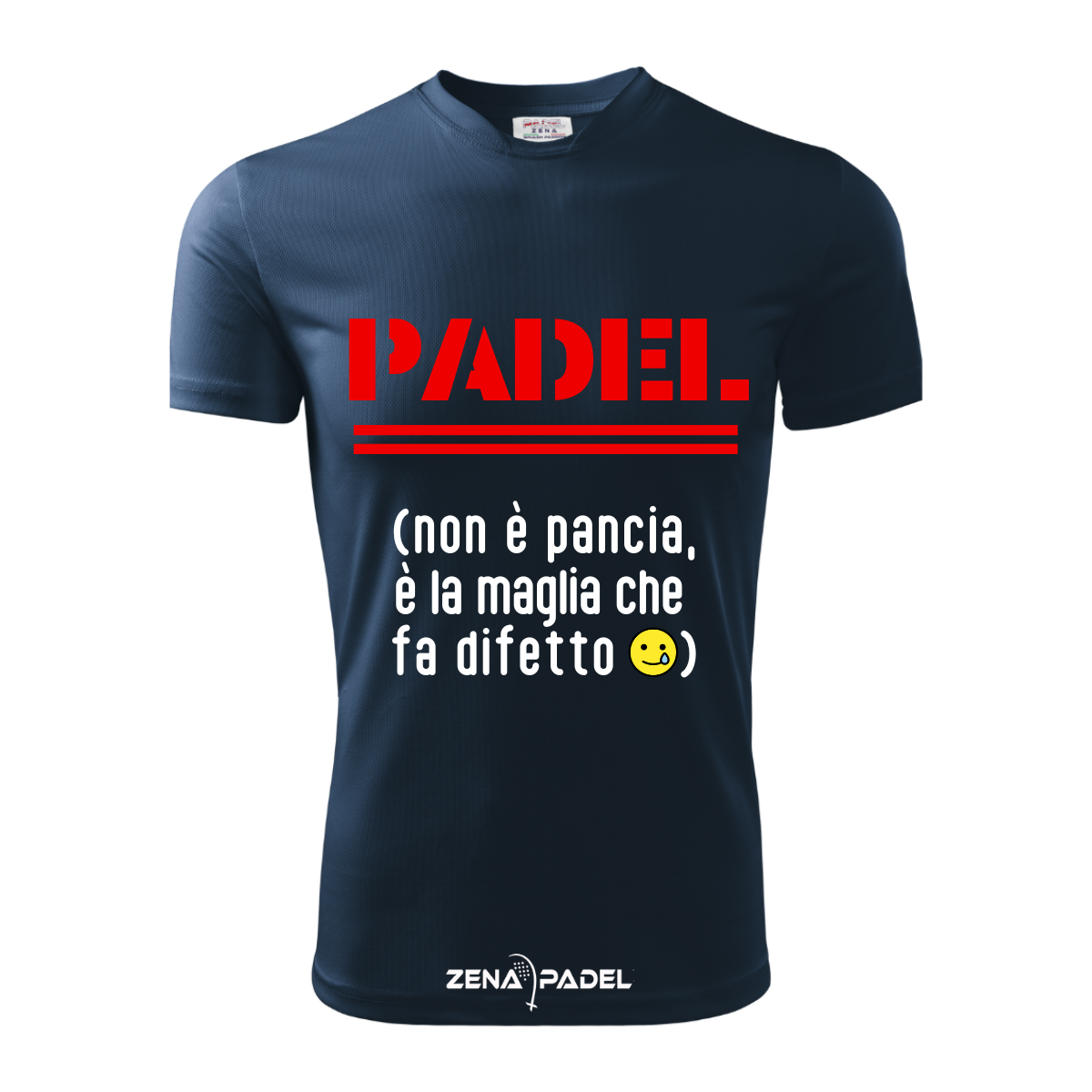 T-Shirt Tecnica PANCIA Padel - Zena Padel