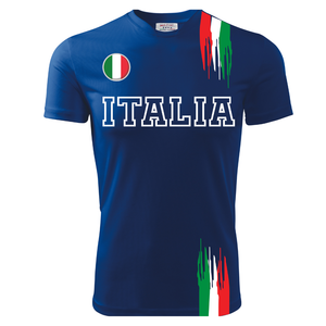 T-Shirt EUROPEI ITALIA 02 (Taglie Adulto/Bimbo) - Zena Padel