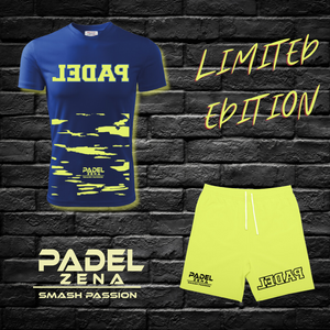 Kit PREMIUM - Mimetic - Nero&Royal+GialloFluo - Zena Padel