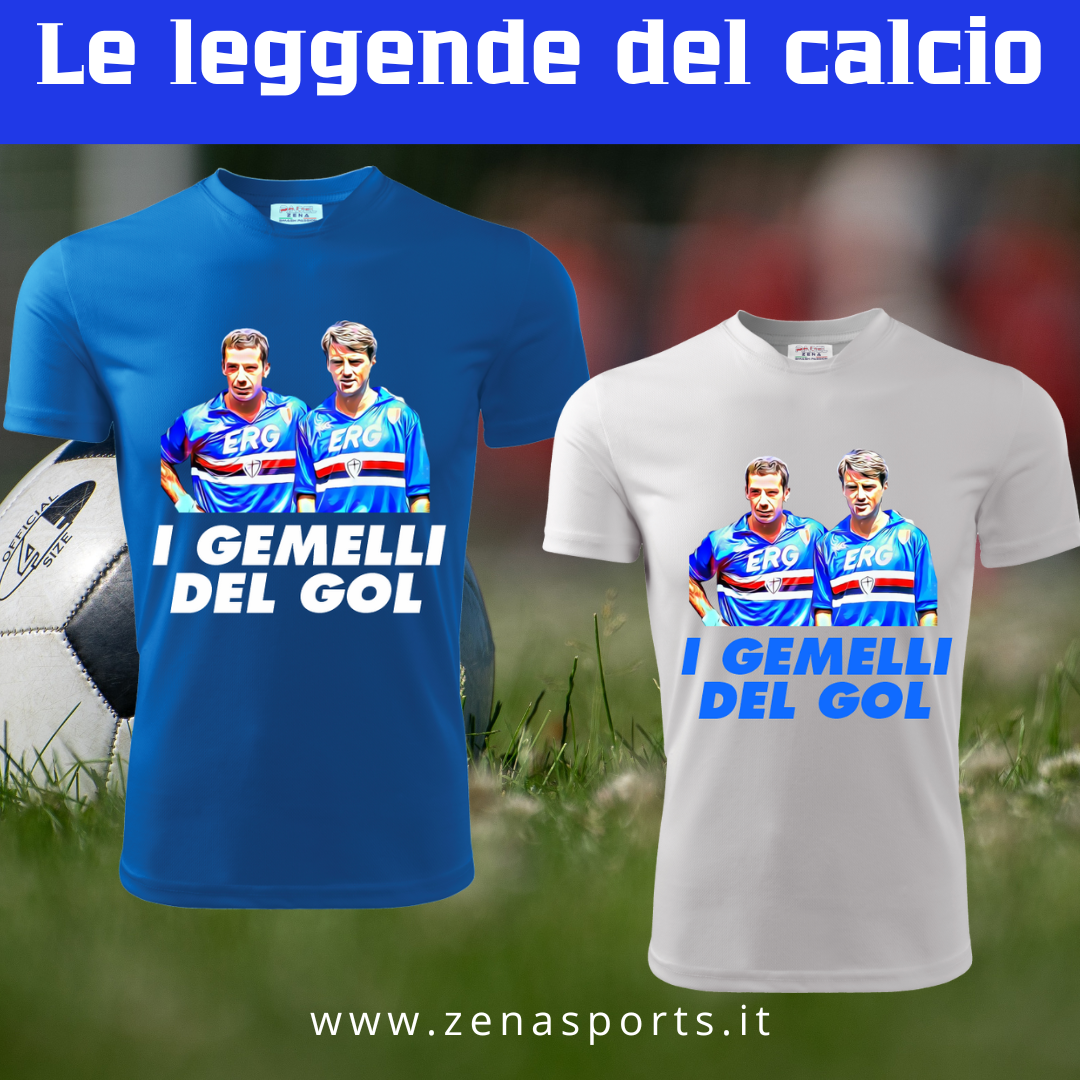 Maglietta I gemelli del Gol SAMP - Zena Padel