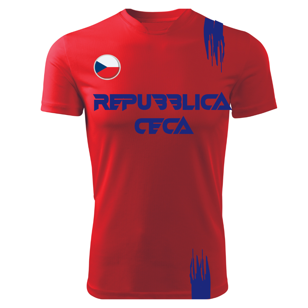 T-Shirt EUROPEI  REP.CECA - Zena Padel