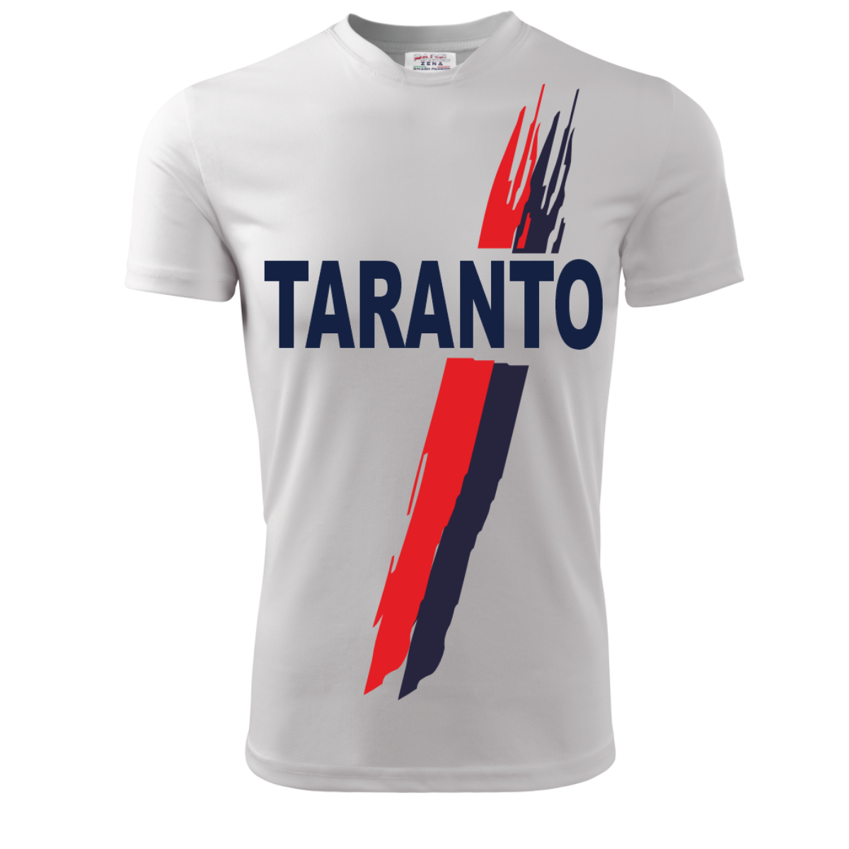 T-Shirt TARANTO Bianca (Taglia Adulto/Bimbo)