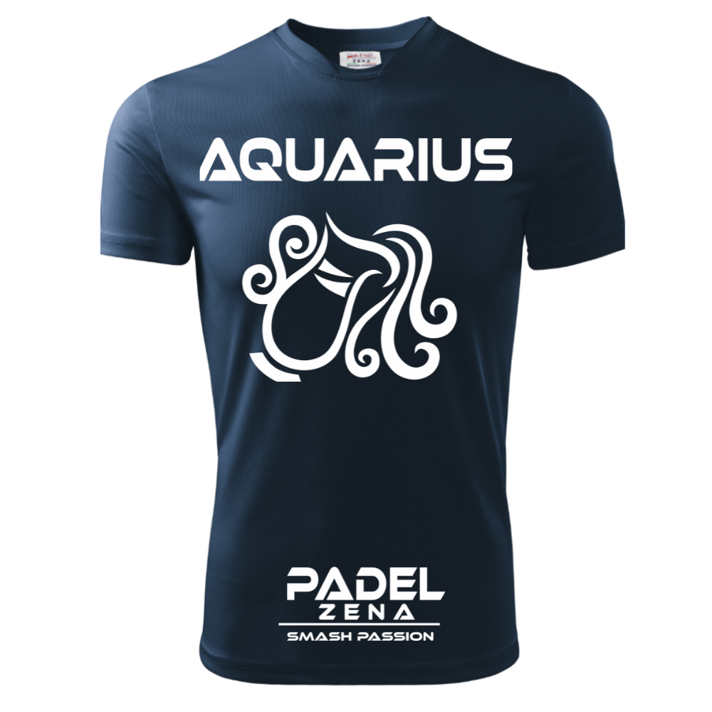 T-Shirt Zodiac ACQUARIO - Zena Padel