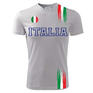 T-Shirt EUROPEI ITALIA 02 (Taglie Adulto/Bimbo) - Zena Padel