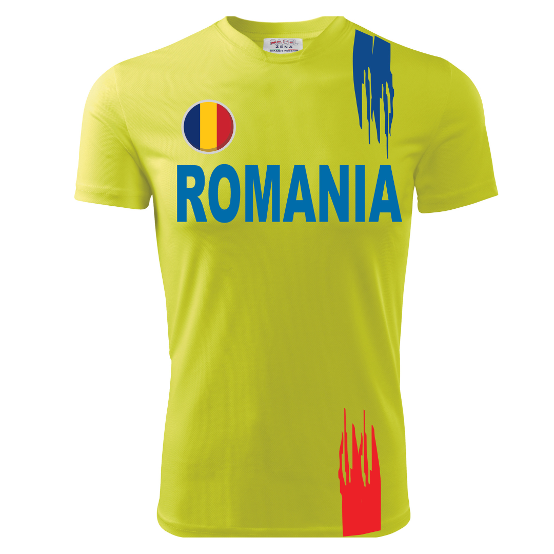 T-Shirt EUROPEI ROMANIA - Zena Padel