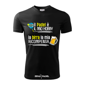 T-Shirt Cotone BIRRA Padel - Zena Padel