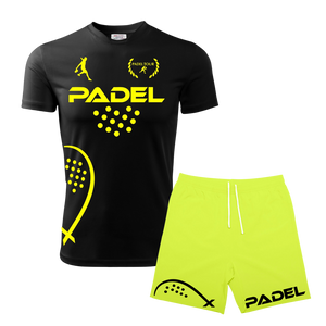 Kit PREMIUM - Padel1 Nero/Giallo - Zena Padel