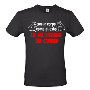 T-Shirt Linea Z CORPO CAPELLI - Zena Padel