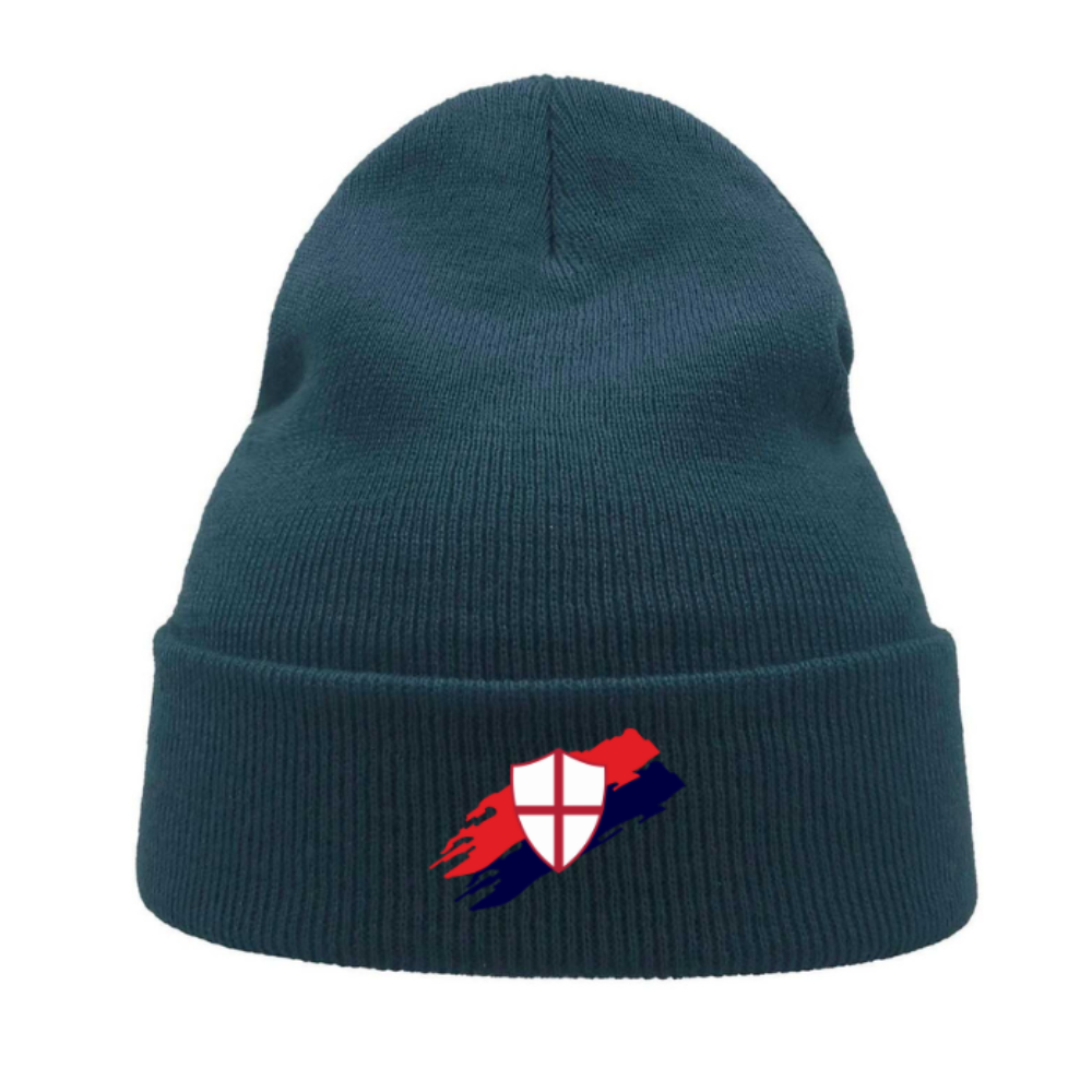 Cappello Lana Red And Blue