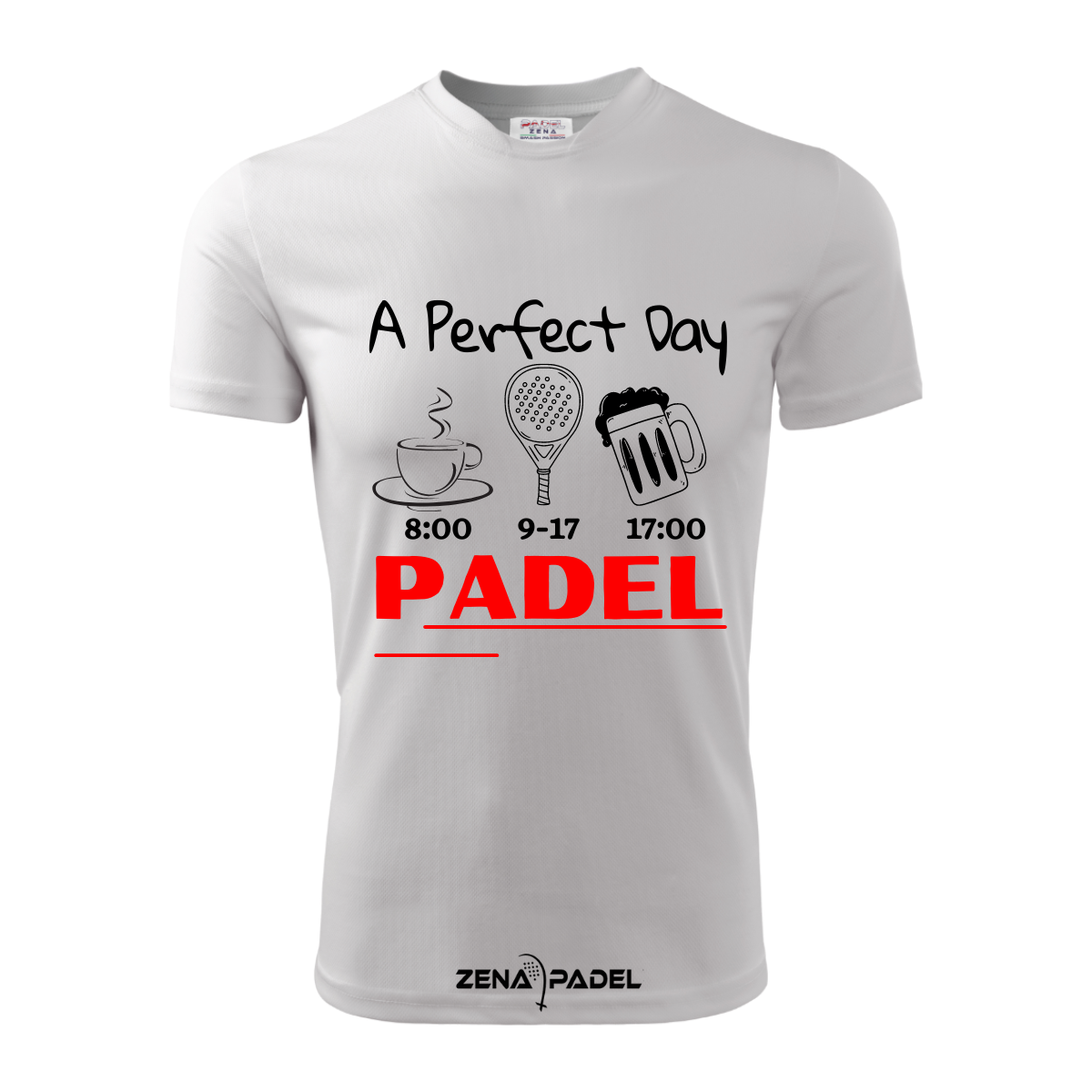 T-Shirt Cotone PERFECT DAY Padel - Zena Padel