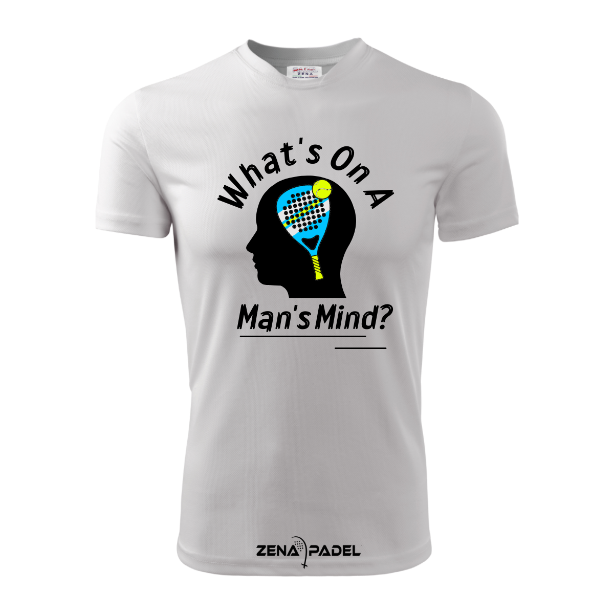 T-Shirt Cotone MAN'S MIND Padel - Zena Padel