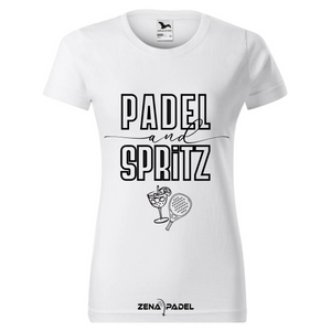 T-Shirt Cotone APERITIVO DONNA - Zena Padel