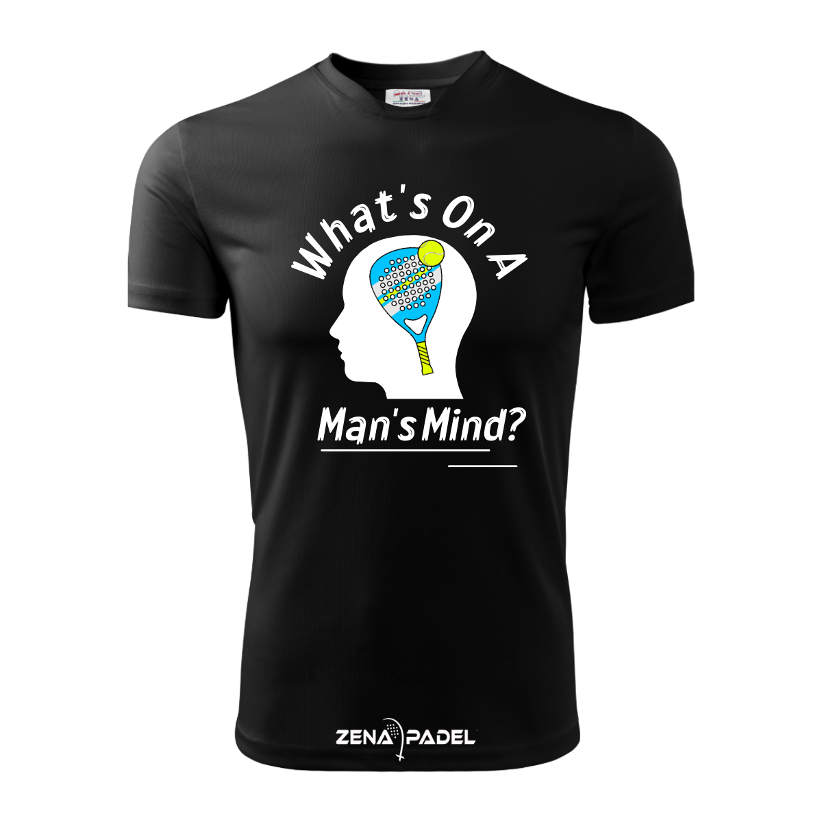 T-Shirt Cotone MAN'S MIND Padel - Zena Padel