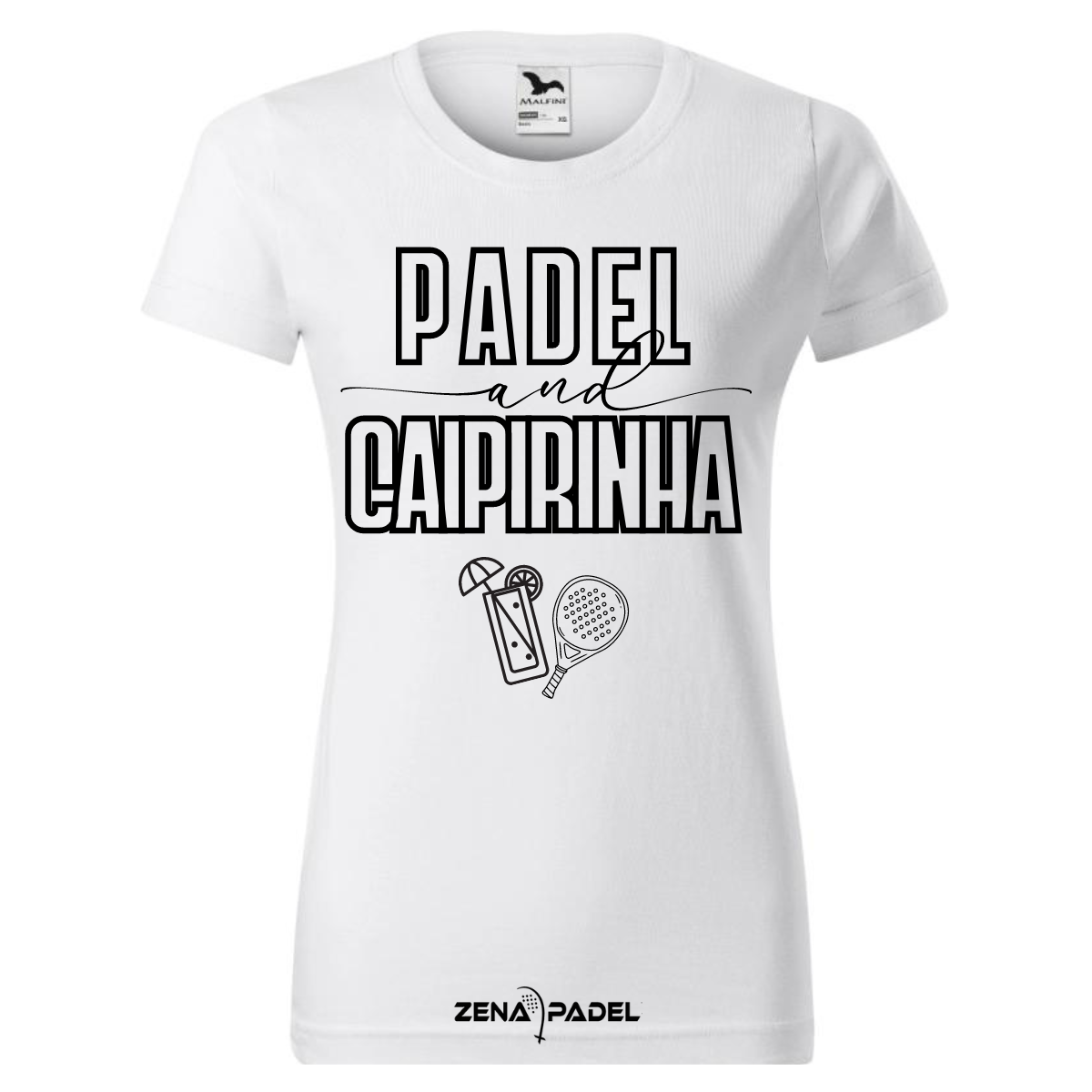 T-Shirt Cotone APERITIVO DONNA - Zena Padel