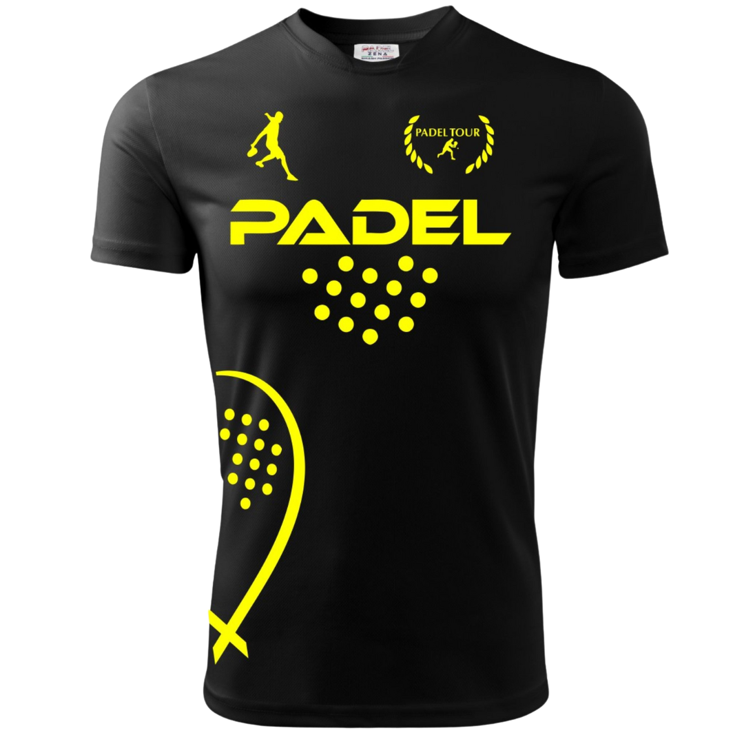 Kit PREMIUM - Padel1 Nero/Giallo - Zena Padel