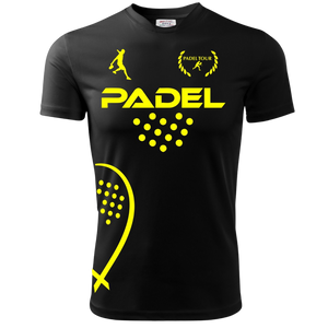 Kit PREMIUM - Padel1 Nero/Giallo - Zena Padel