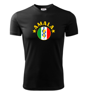 T-Shirt AMALA 02 - CAMPIONI NERAZZURRI - Zena Padel