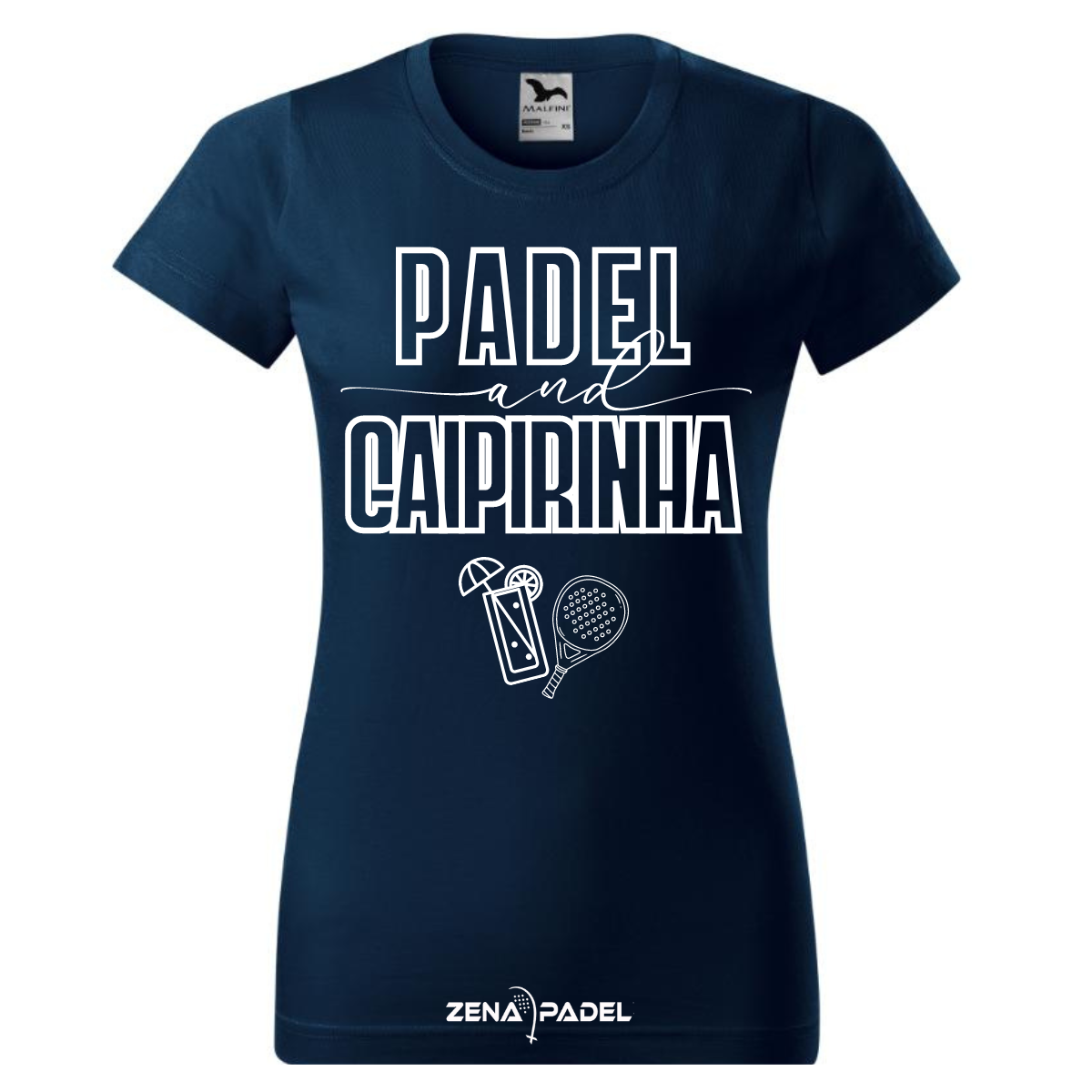 T-Shirt Cotone APERITIVO DONNA - Zena Padel