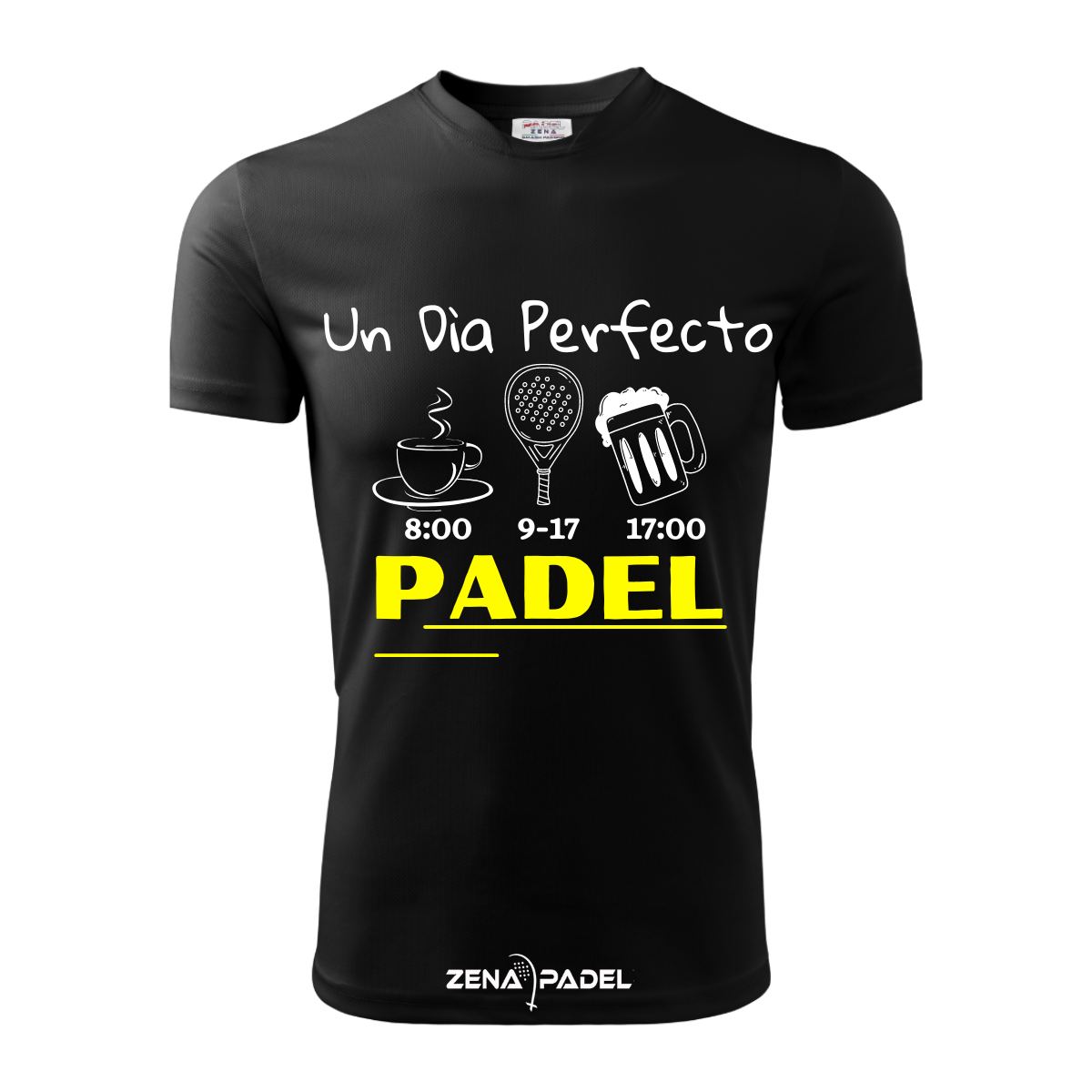 T-Shirt Cotone PERFECT DAY - ESP - Zena Padel