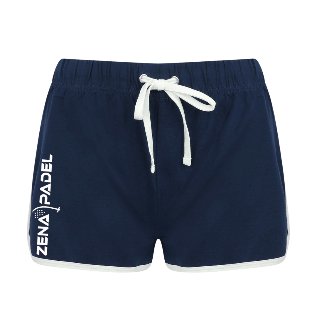 Pantaloncini SHORTS Matilde (Donna) - Blu Navy/Bianco - Zena Padel